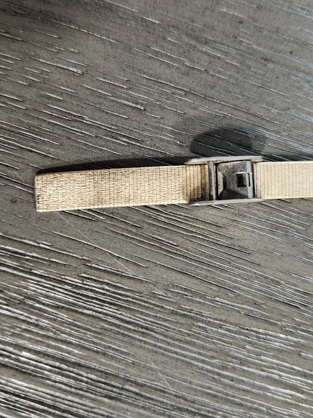 Alba Ladies Gold Watch with Hexagonal Case